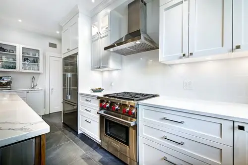 Power & Performance Air providing kitchen appliance such as an oven or refrigerator