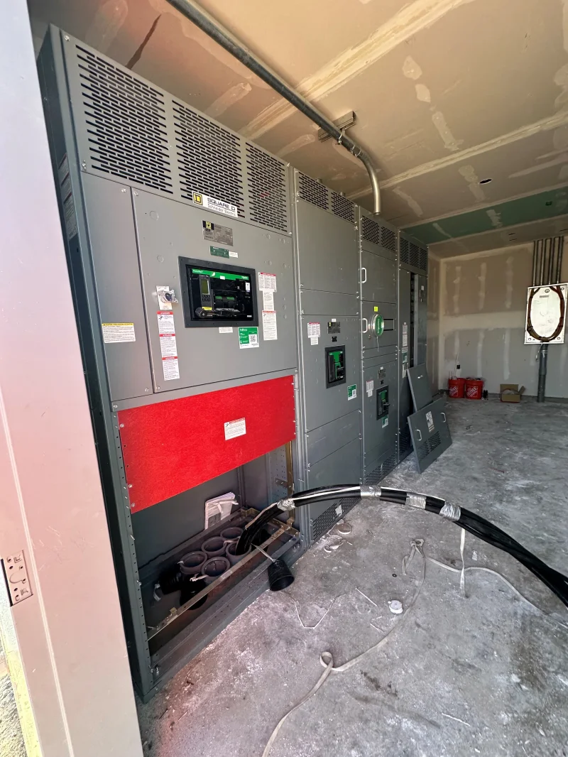 Electrical switchgear system used for power control and distribution